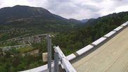 Archived webcam image showing Garmisch-Partenkirchen - Great Olympic Hill of the ski stadium on 5 May 2026 at 14:28