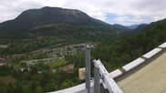 Archived webcam image showing Garmisch-Partenkirchen - Great Olympic Hill of the ski stadium on 5 May 2026 at 12:28