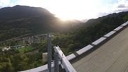 Archived webcam image showing Garmisch-Partenkirchen - Great Olympic Hill of the ski stadium on 14 Jun 2026 at 06:03