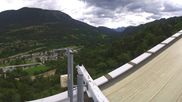 Archived webcam image showing Garmisch-Partenkirchen - Great Olympic Hill of the ski stadium on 14 Jun 2026 at 10:03