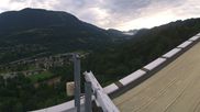 Archived webcam image showing Garmisch-Partenkirchen - Great Olympic Hill of the ski stadium on 30 Jun 2026 at 06:06