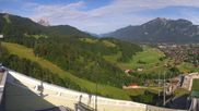 Archived webcam image showing Garmisch-Partenkirchen - Great Olympic Hill of the ski stadium on 30 Jun 2026 at 08:06