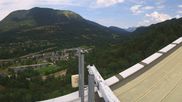 Archived webcam image showing Garmisch-Partenkirchen - Great Olympic Hill of the ski stadium on 30 Jun 2026 at 14:06