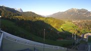 Archiviertes Webcam Bild: Olympiaschanze in Garmisch-Partenkirchen am 30.09.2026 um 08:34 Uhr