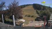 Archived webcam image showing Medebach: Ski area Schlossberg on 11 Aug 2026 at 13:49
