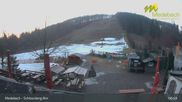 Archived webcam image showing Medebach: Ski area Schlossberg on 26 Feb 2026 at 07:34