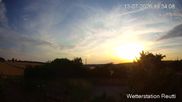 Archiviertes Webcam Bild: Wetterstation Reutti (Schwäbische Alb) am 13.07.2026 um 20:58 Uhr