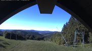 Archived webcam image showing Ski piste Bödefeld-Hunau on 25 May 2026 at 18:01