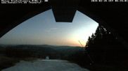 Archived webcam image showing Ski piste Bödefeld-Hunau on 26 Feb 2026 at 06:41
