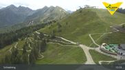 Archived webcam image showing Schladming - Top Station Planai Gondola on 10 Aug 2026 at 17:15