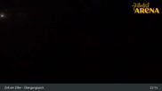 Archived webcam image showing Zell am Ziller - Zillertal Arena ski resort on 9 Jun 2026 at 01:38