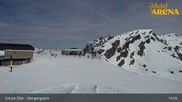 Archived webcam image showing Zell am Ziller - Zillertal Arena ski resort on 25 Mar 2026 at 13:21