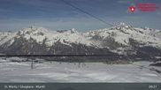 Archiviertes Webcam Bild: Corvatsch Mittelstation Murtel am 24.03.2026 um 09:11 Uhr