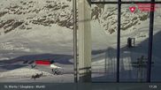 Archiviertes Webcam Bild: Corvatsch Mittelstation Murtel am 24.03.2026 um 17:02 Uhr