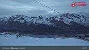 Archiviertes Webcam Bild: Corvatsch Mittelstation Murtel am 12.04.2026 um 03:13 Uhr