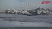 Archiviertes Webcam Bild: Corvatsch Mittelstation Murtel am 12.04.2026 um 07:13 Uhr