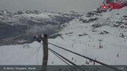 Archiviertes Webcam Bild: Corvatsch Mittelstation Murtel am 12.04.2026 um 11:13 Uhr
