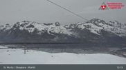Archiviertes Webcam Bild: Corvatsch Mittelstation Murtel am 12.04.2026 um 13:13 Uhr