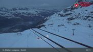 Archiviertes Webcam Bild: Corvatsch Mittelstation Murtel am 12.04.2026 um 21:13 Uhr