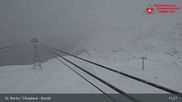 Archived webcam image showing Corvatsch middle station Murtel on 12 May 2026 at 11:42