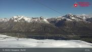 Archiviertes Webcam Bild: Corvatsch Mittelstation Murtel am 21.05.2026 um 08:23 Uhr