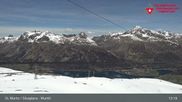 Archiviertes Webcam Bild: Corvatsch Mittelstation Murtel am 21.05.2026 um 13:23 Uhr