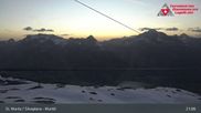 Archived webcam image showing Corvatsch middle station Murtel on 26 May 2026 at 01:45