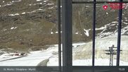 Archived webcam image showing Corvatsch middle station Murtel on 29 May 2026 at 15:26