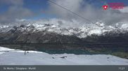 Archived webcam image showing Corvatsch middle station Murtel on 5 Jun 2026 at 11:46