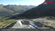 Archiviertes Webcam Bild: Corvatsch Mittelstation Murtel am 05.07.2026 um 07:07 Uhr