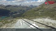Archiviertes Webcam Bild: Corvatsch Mittelstation Murtel am 05.07.2026 um 13:07 Uhr