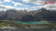 Archiviertes Webcam Bild: Corvatsch Mittelstation Murtel am 05.07.2026 um 15:07 Uhr