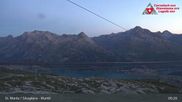 Archiviertes Webcam Bild: Corvatsch Mittelstation Murtel am 12.07.2026 um 05:57 Uhr