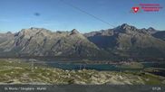 Archiviertes Webcam Bild: Corvatsch Mittelstation Murtel am 12.07.2026 um 07:57 Uhr