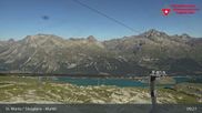 Archiviertes Webcam Bild: Corvatsch Mittelstation Murtel am 12.07.2026 um 09:57 Uhr