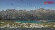 Archiviertes Webcam Bild: Corvatsch Mittelstation Murtel am 12.07.2026 um 13:57 Uhr