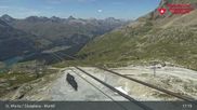 Archiviertes Webcam Bild: Corvatsch Mittelstation Murtel am 12.07.2026 um 17:57 Uhr