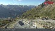 Archiviertes Webcam Bild: Corvatsch Mittelstation Murtel am 12.07.2026 um 19:57 Uhr