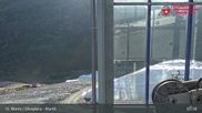 Archived webcam image showing Corvatsch middle station Murtel on 22 Jul 2026 at 07:41