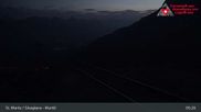 Archived webcam image showing Corvatsch middle station Murtel on 4 Aug 2026 at 05:48