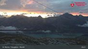 Archiviertes Webcam Bild: Corvatsch Mittelstation Murtel am 27.08.2026 um 03:26 Uhr