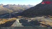 Archived webcam image showing Corvatsch middle station Murtel on 30 Aug 2026 at 08:09