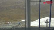 Archived webcam image showing Corvatsch middle station Murtel on 18 Sep 2026 at 13:21