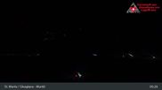 Archived webcam image showing Corvatsch middle station Murtel on 11 Oct 2026 at 05:33