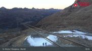 Archiviertes Webcam Bild: Corvatsch Mittelstation Murtel am 15.10.2026 um 03:06 Uhr