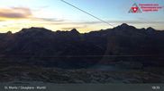 Archiviertes Webcam Bild: Corvatsch Mittelstation Murtel am 16.10.2026 um 01:48 Uhr