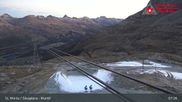 Archiviertes Webcam Bild: Corvatsch Mittelstation Murtel am 16.10.2026 um 07:48 Uhr