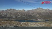 Archiviertes Webcam Bild: Corvatsch Mittelstation Murtel am 16.10.2026 um 11:48 Uhr
