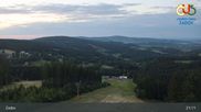 Archived webcam image showing Zadov Churanov - Slopes on 12 Jul 2026 at 21:01