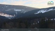 Archiviertes Webcam Bild: Pec pod Sněžkou - Schneekope am 26 Feb 2026 um 07:10 Uhr